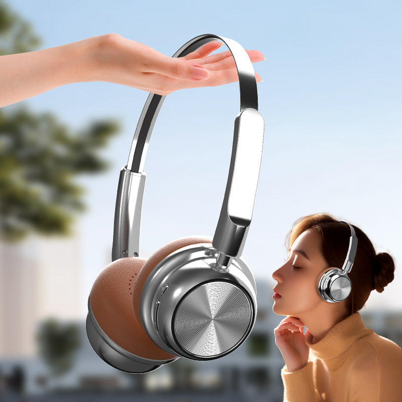 CR-20 Retro Metal Bluetooth Headset Long Battery Life