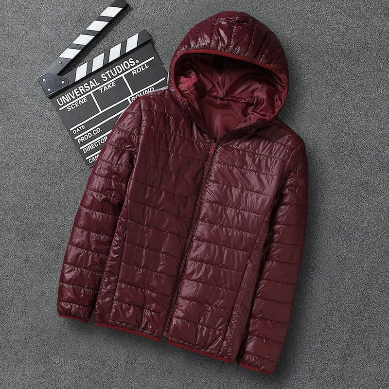 Men’s 2023 Lightweight Down Cotton Jacket – Trendy & Warm