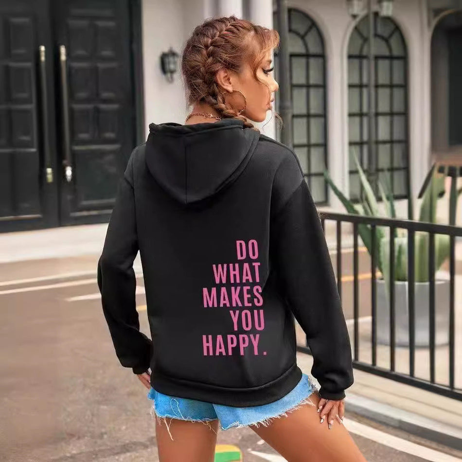 Women’s European Size Casual Hoodie Coat 2026