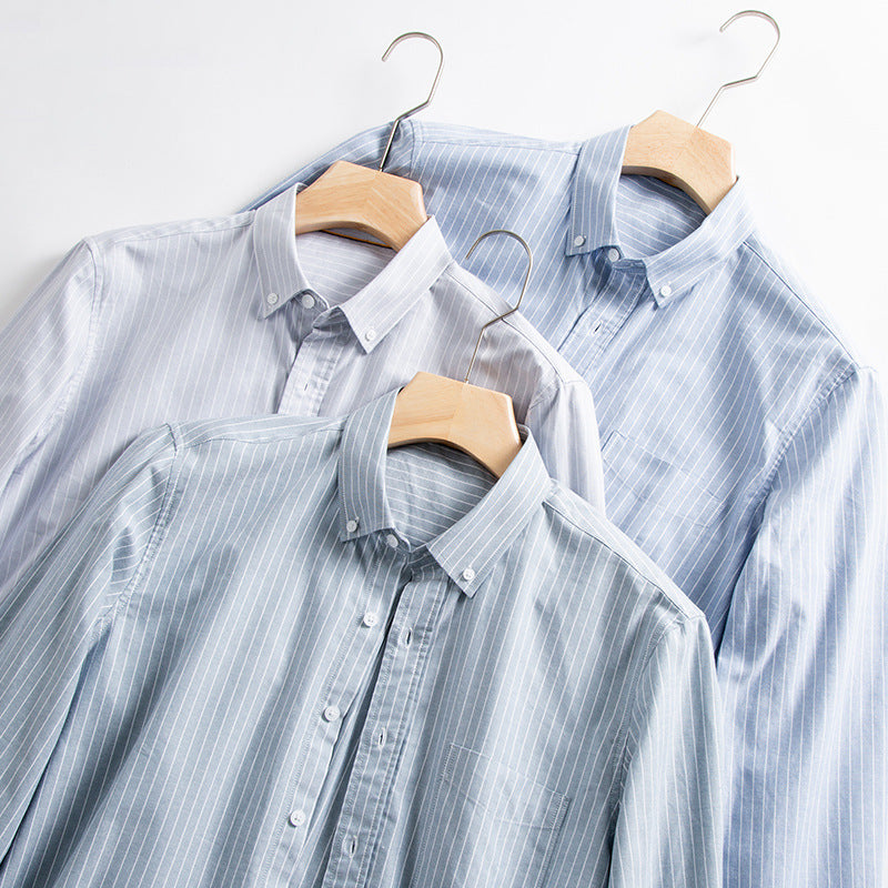 Men’s 2025 Cotton Plaid Business Casual Shirt