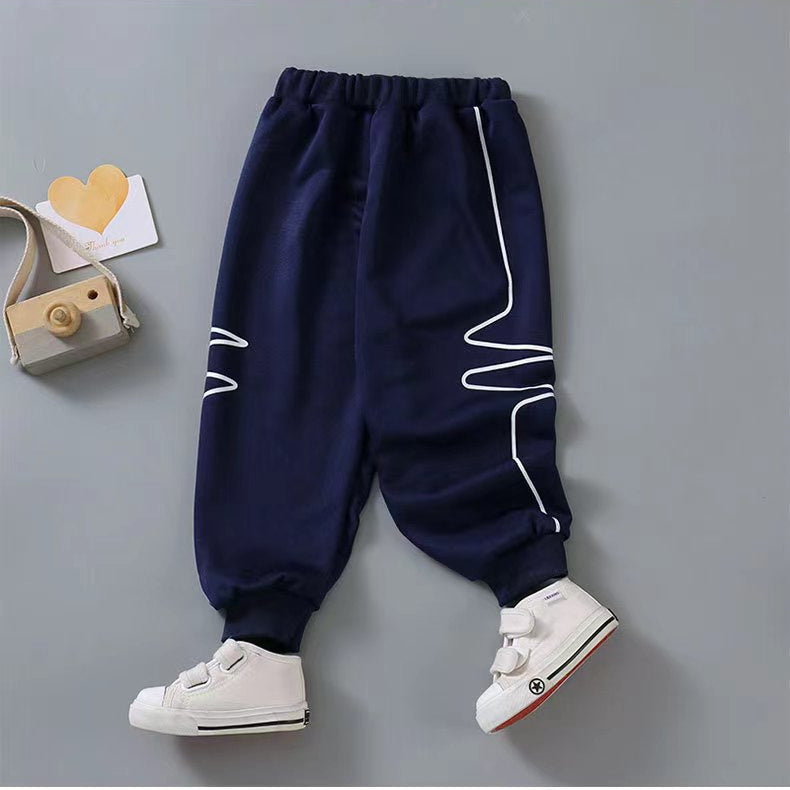 Korean Style Kids’ Printed Sweatpants