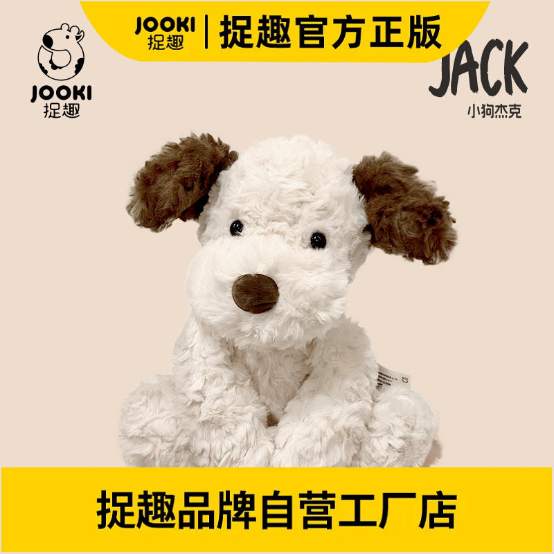 Puppy Jack Plush Toy Cute Soft Dog Doll for Kids Gift