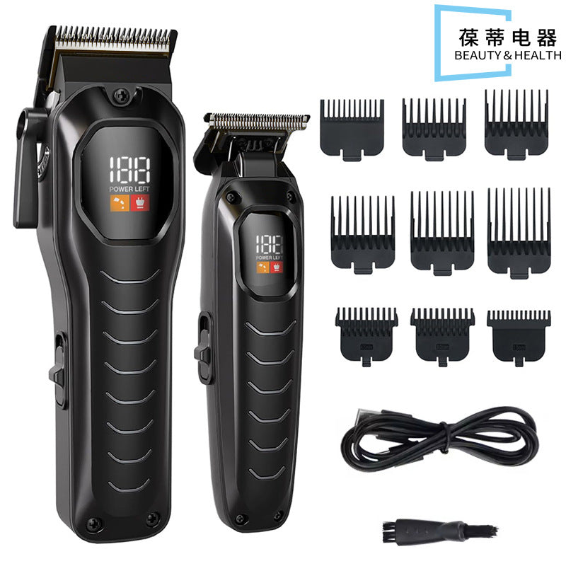 Digital Display Electric Hair Clipper for Baby & Men