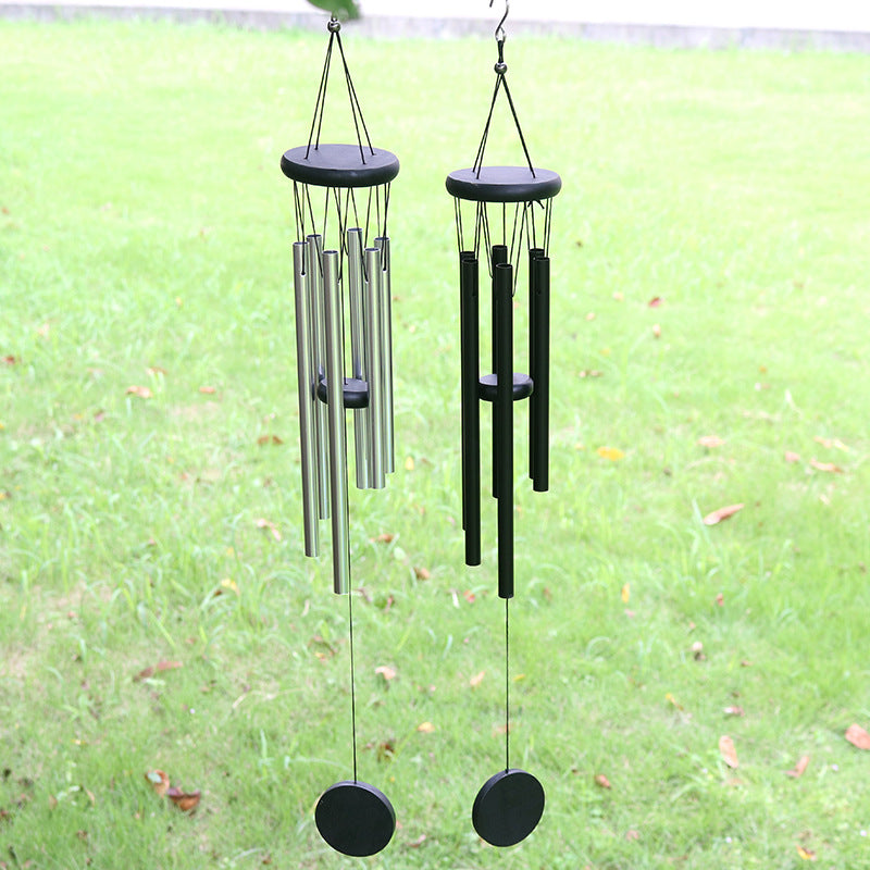 6-Tube Aluminum Wind Chime for Modern Homes
