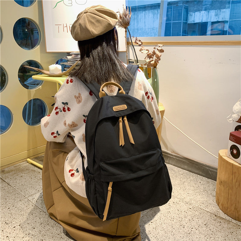 STOCK-Cute Korean School Backpack – For Teens & College