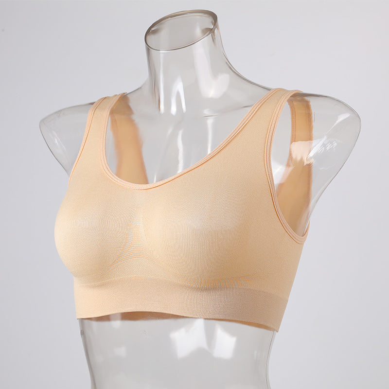 Seamless Wireless Yoga & Sleep Bra for Women