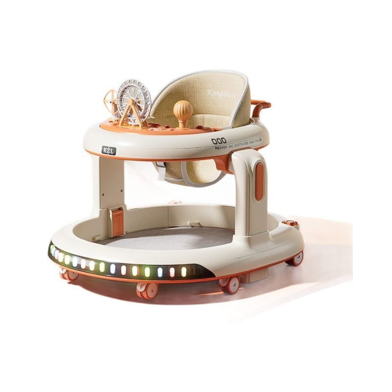 Sit-and-Push Baby Walker 7–18M Anti-Rollover