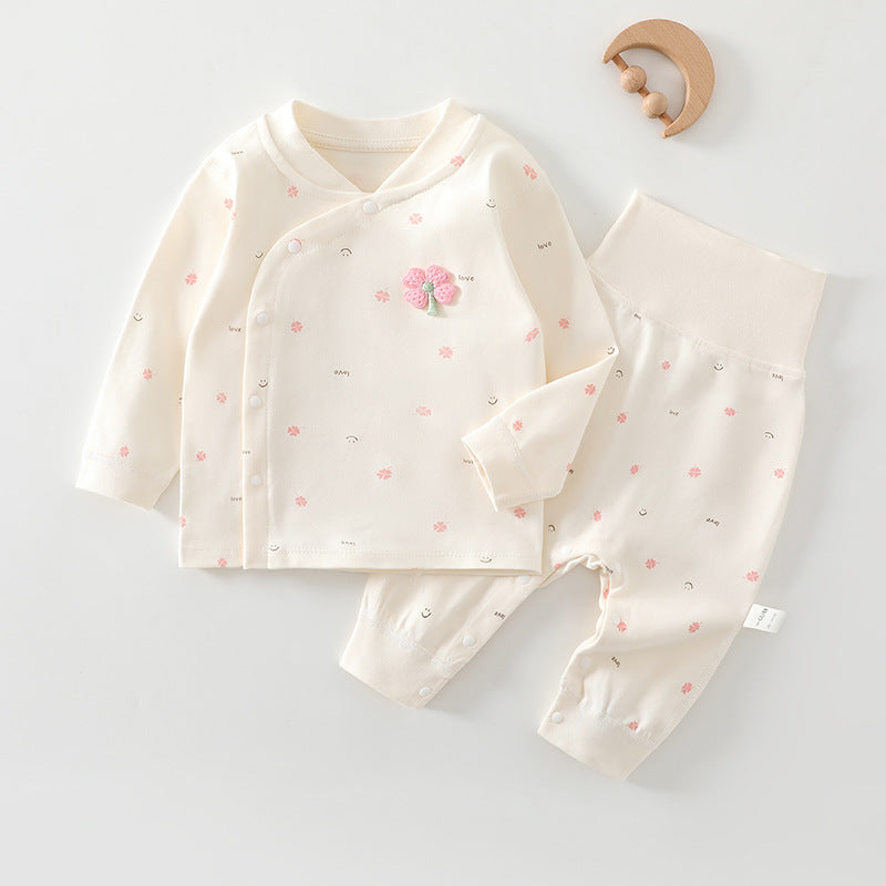 Baby Cotton Autumn Clothing Set Newborn Pajamas