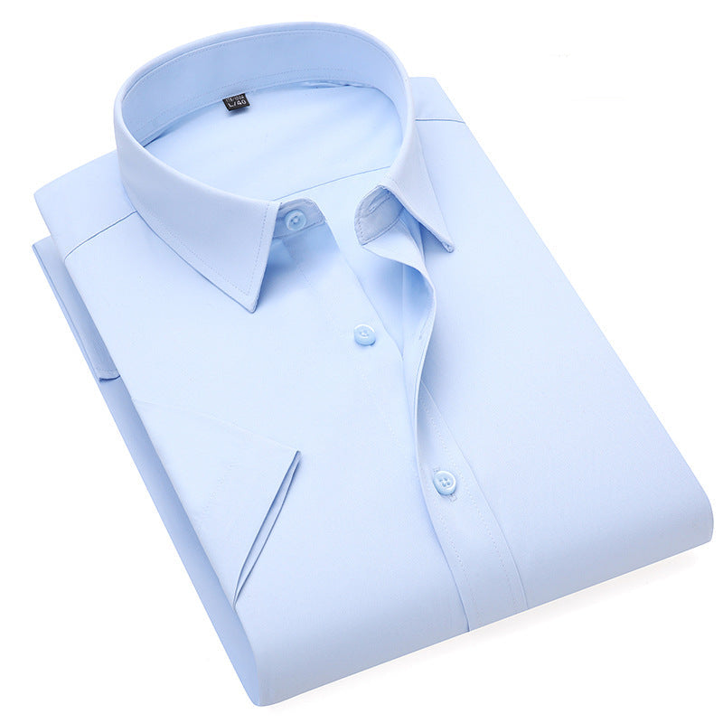 Men’s Spring-Autumn Twill Work Shirt – Durable Casual Top