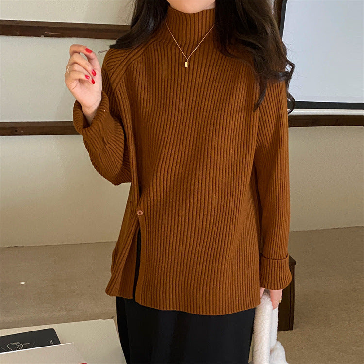 Korean Style Loose Turtleneck Sweater