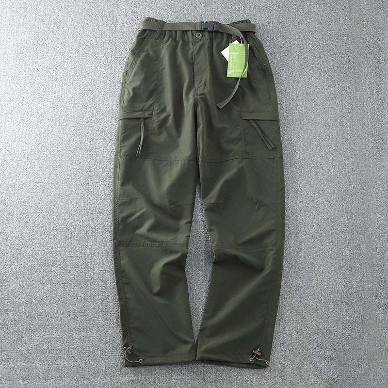 Men’s Autumn Winter Quick-Dry Cargo Pants