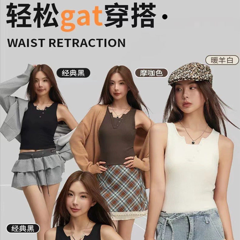 Autumn/Winter Slim-Fit Vest for Women