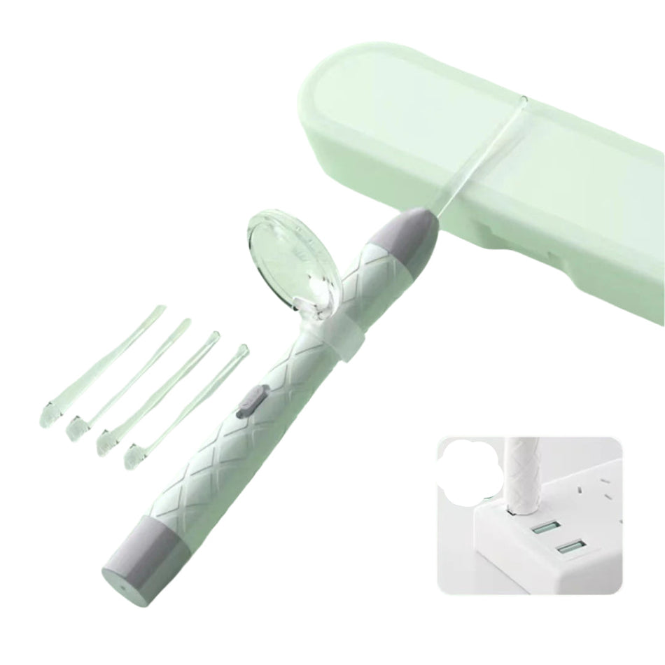 Soft-Head Luminous Baby Ear-Picking Spoon Set