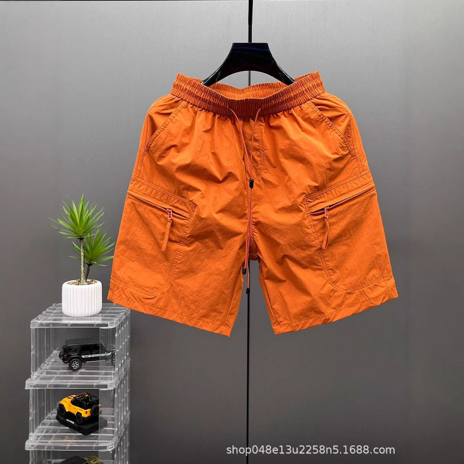 Men’s 2026 Quick-Dry Summer Cargo Five-Point Pants
