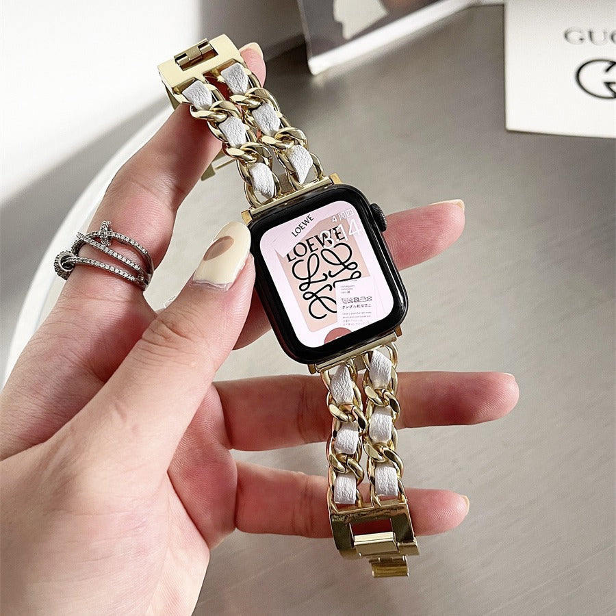Xiaoxiang Apple Watch Strap – Leather & Metal Styles