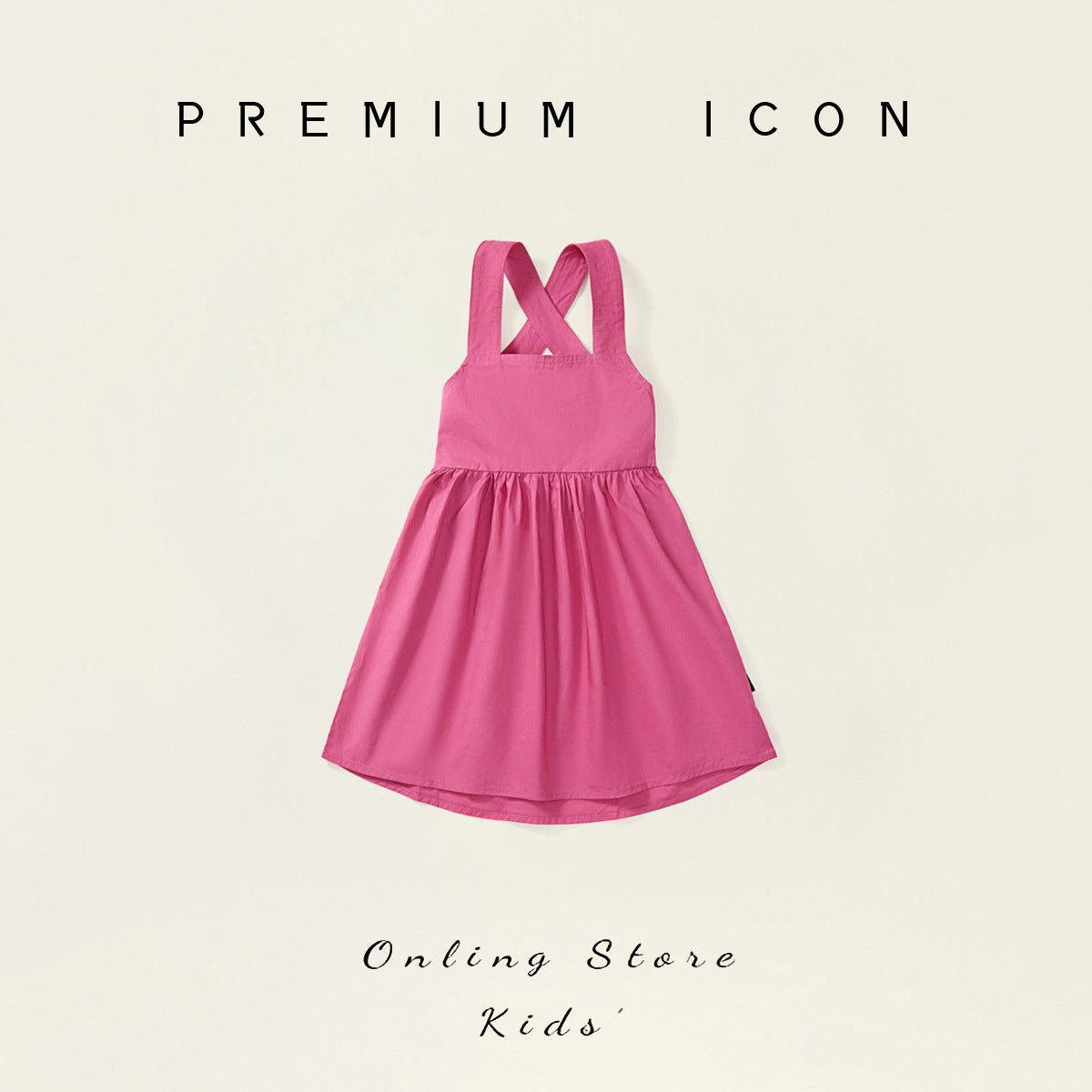 Girls Cotton Suspender Dress Korean Summer Style – Summer Kids Fashion Nepal | Tudoholic