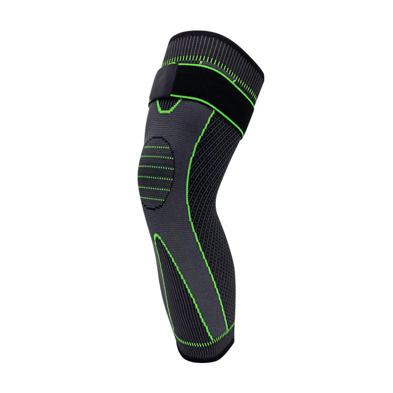 Long Compression Sports Knee Pads Cycling Running