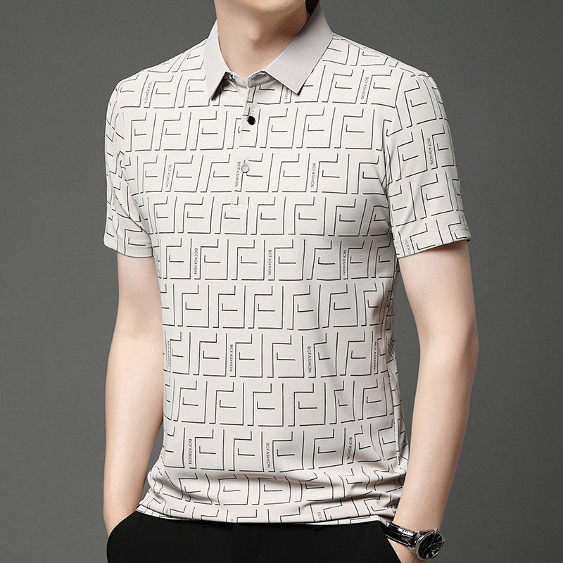 Men's Stretch Polo – Non-Iron, Loose & Comfy Fit