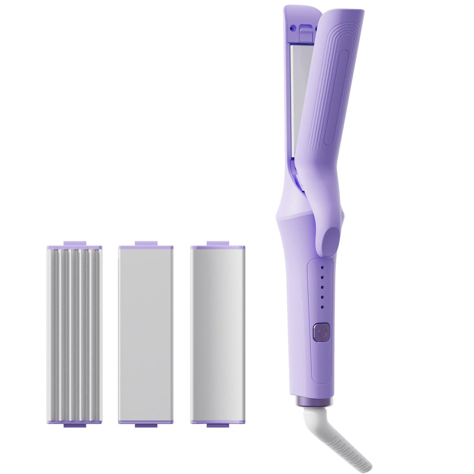 3-in-1 Wireless Mini Hair Straightener & Curler USB
