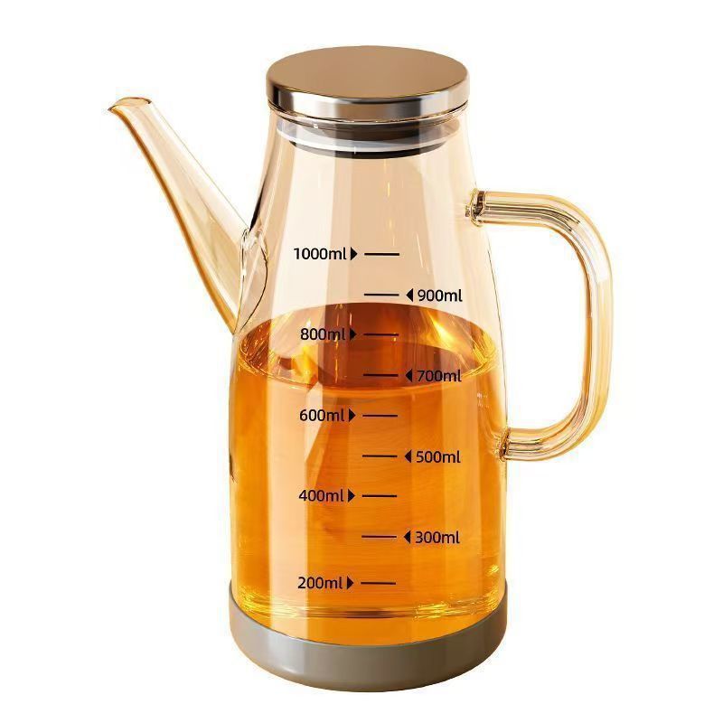 Thick Glass Oil & Vinegar Bottle – Household Kitchen Pot