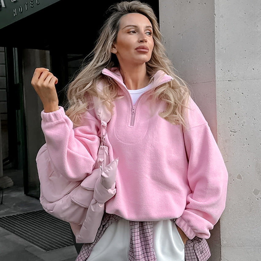 STOCK-Women’s French-Style Sweatshirt