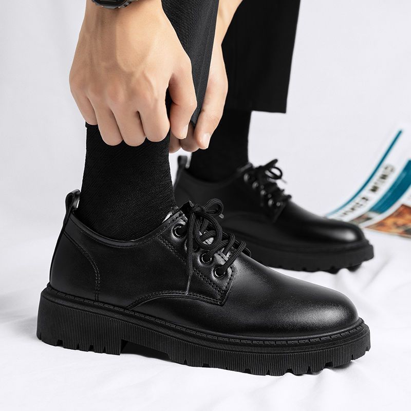 INSTOCK-Men’s Business Leather Shoes