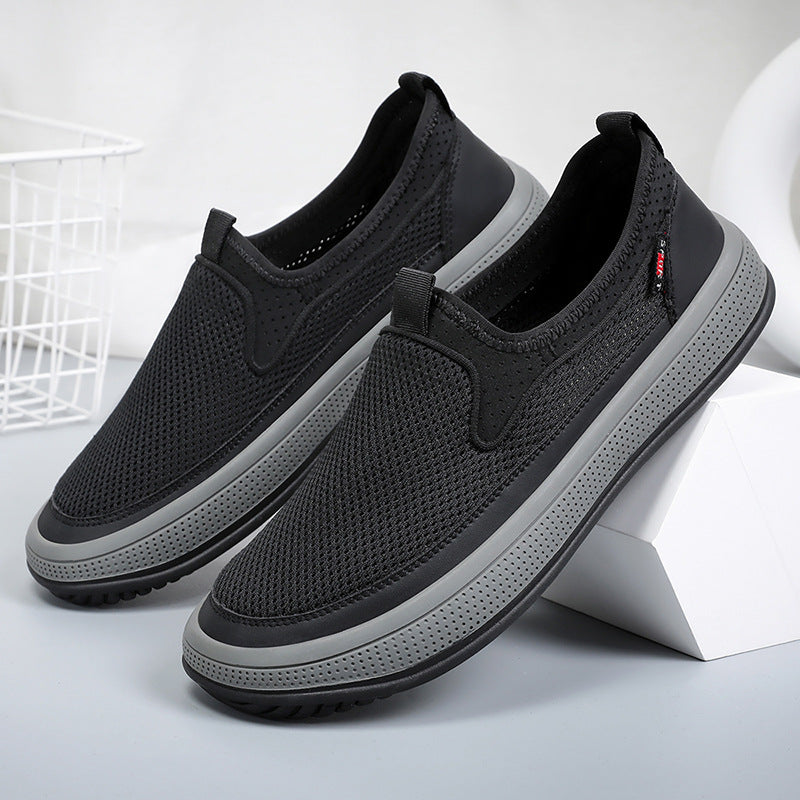 Men’s Breathable Mesh Slip-On Casual Shoes 2026