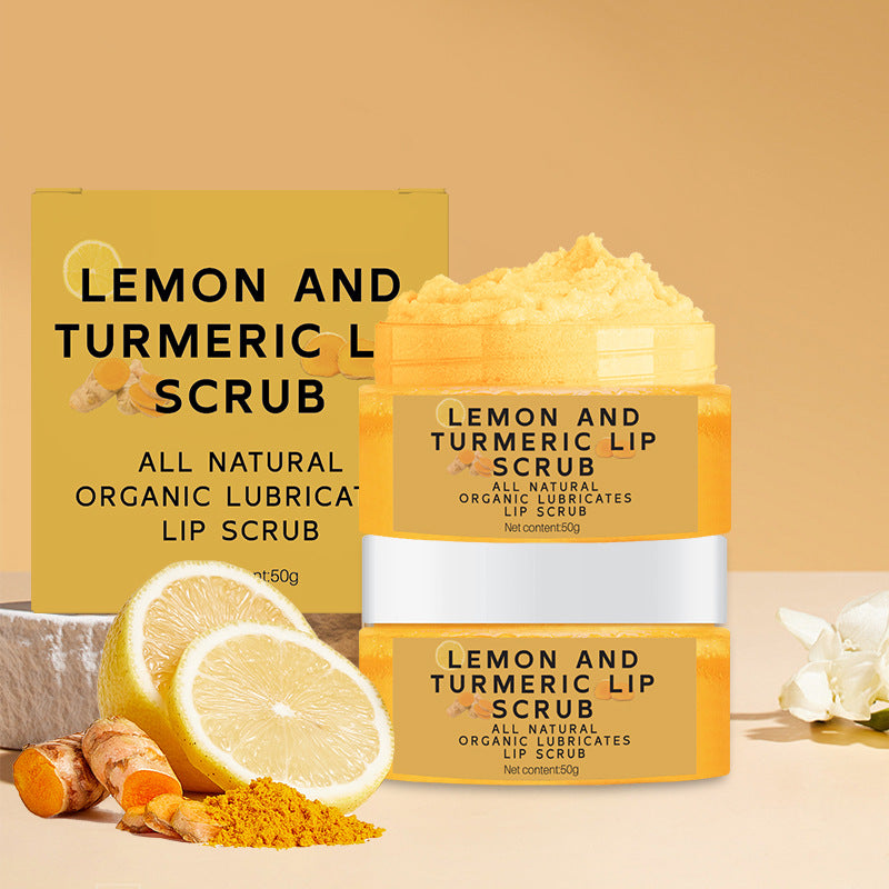 Turmeric Lip Scrub – Hydrating & Moisturizing Lip Care Cream