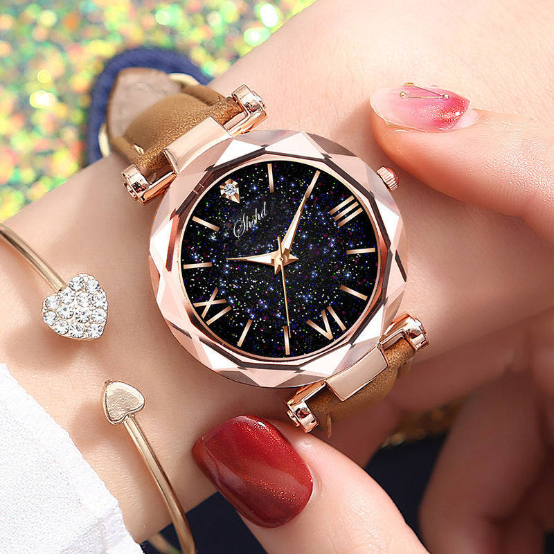 Roman Numeral Trendy Korean Watch