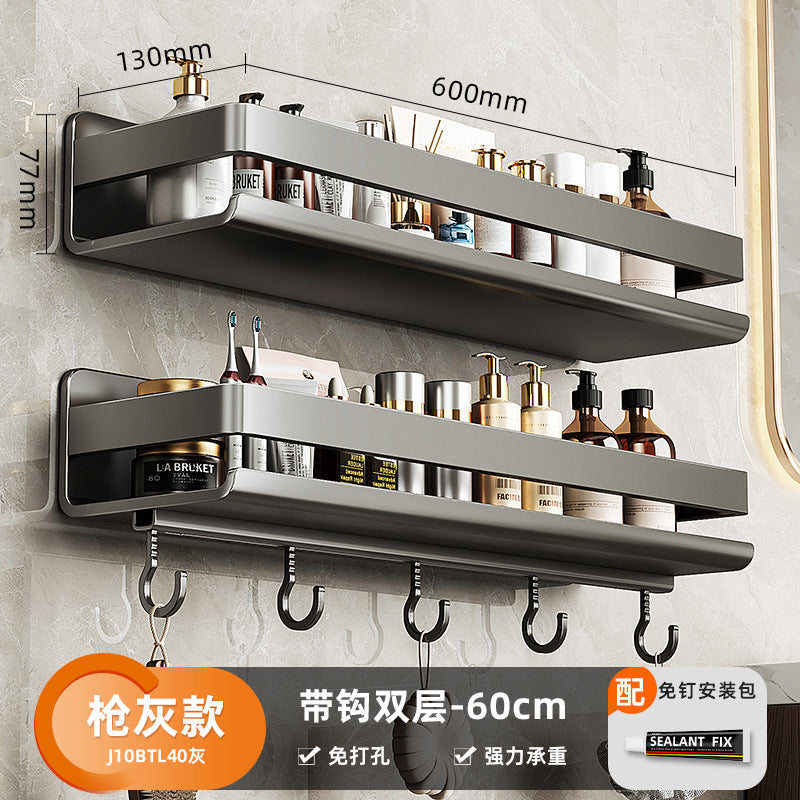INSTOCK-Wall-Mounted Bathroom Storage Rack