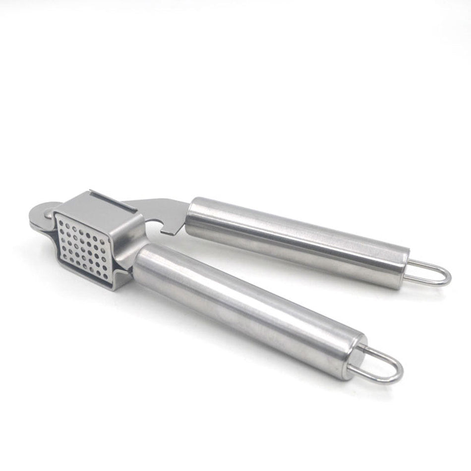 Manual Stainless Steel Garlic Press Household Pounding Tool