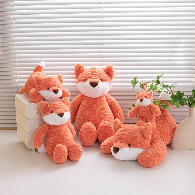 Cute Fox Plush Toy – Kids Bedside Soothing Rag Doll Gift