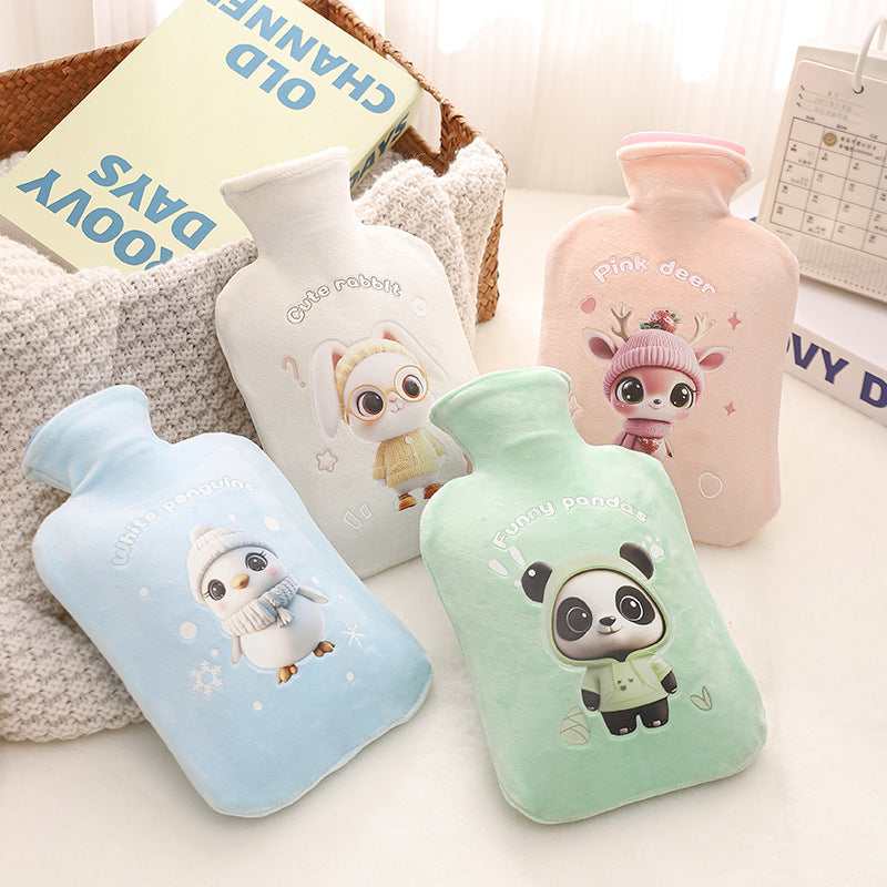 Thickened Water-Filled Hot Water Bag for Waist & Hands