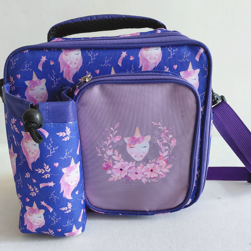 Double-Layer Kids Lunch Bag – Cute, Insulated & Crossbody
