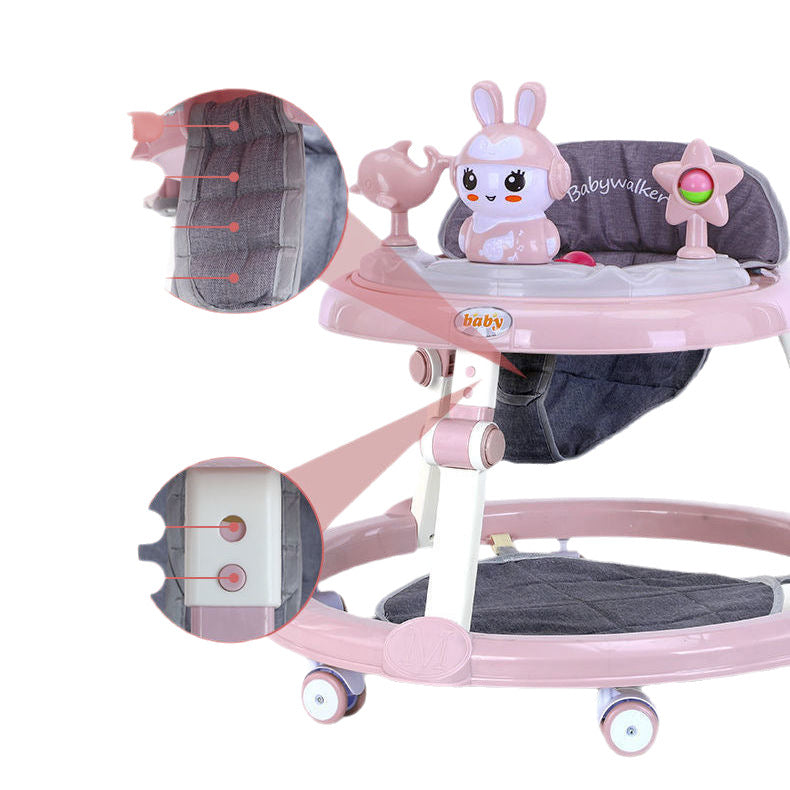 Musical Foldable Baby Walker 6–18M Anti-Rollover