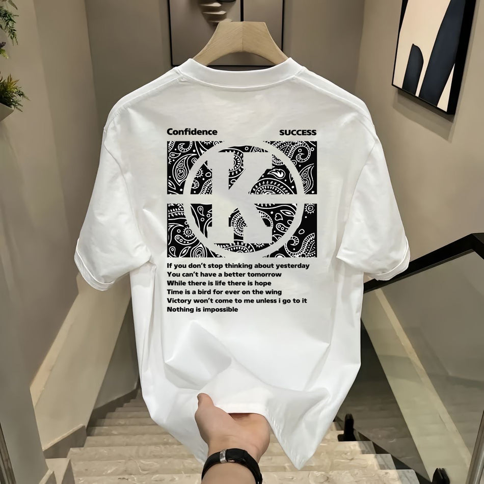 STOCK-Summer Slim Fit T-Shirt – Comfy & All-Match Style