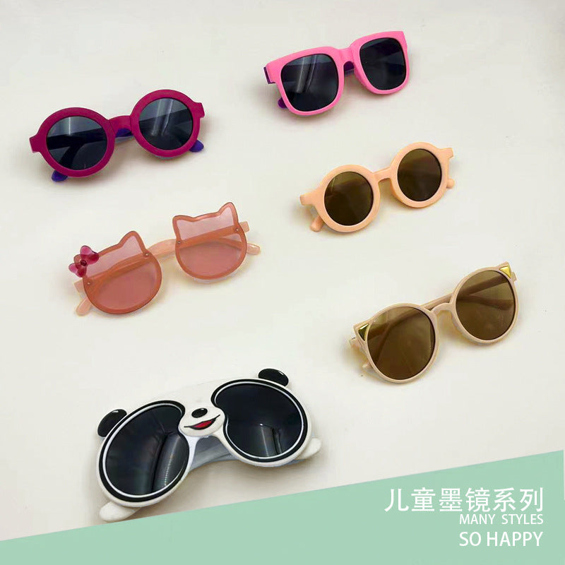 Kids Foldable Cartoon Sunglasses UV Protection