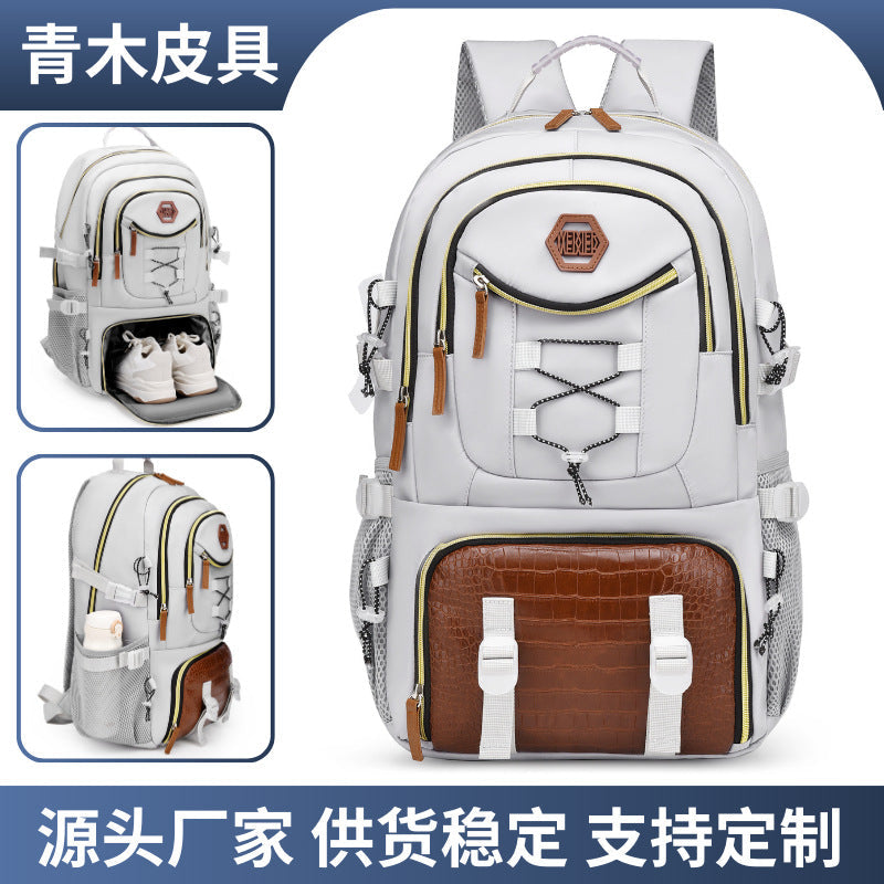 STOCK-Oxford Travel Backpack – Large Capacity, Waterproof