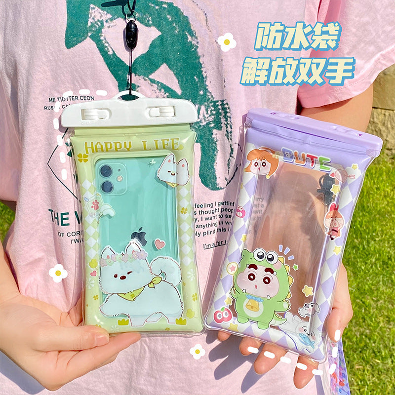 Cute Cartoon PVC Waterproof Phone Bag