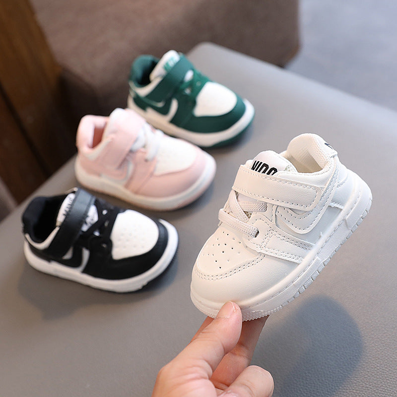 Korean Baby White Shoes – Toddler Shoes for 0–3 Years