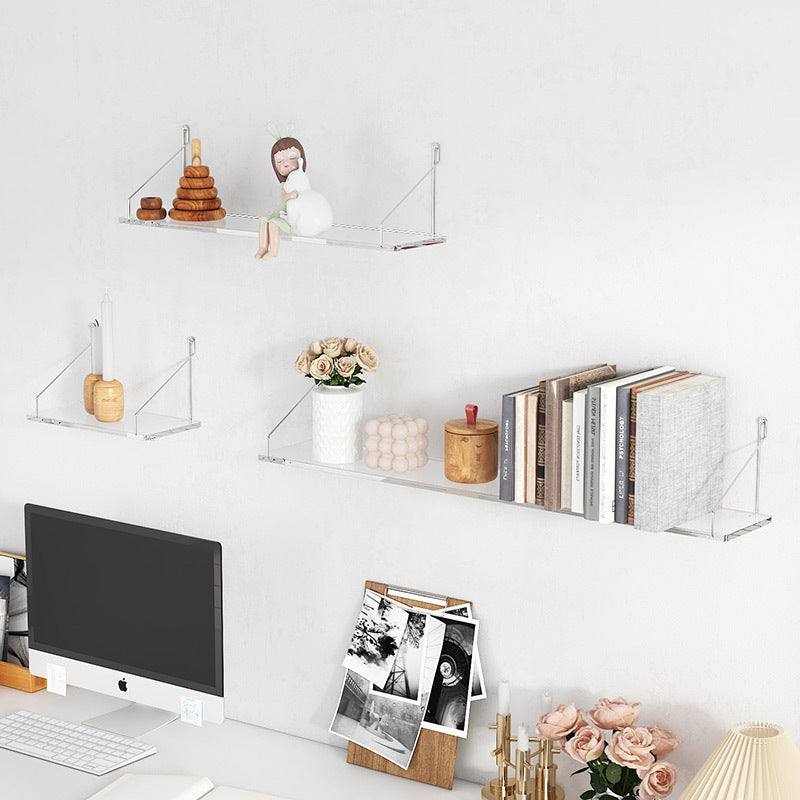 STOCK-Acrylic Wall Storage Rack – Invisible & Stylish