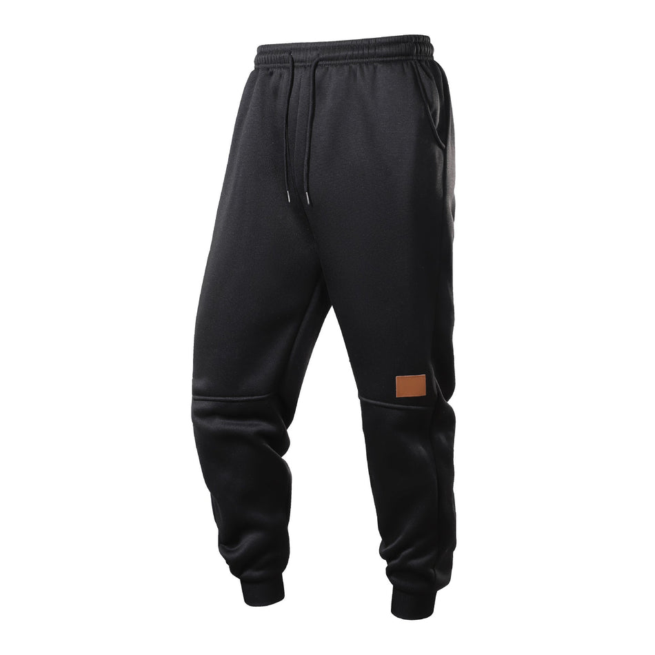STOCK-Men’s Thin Fleece Joggers – Autumn Spring Casual Pants
