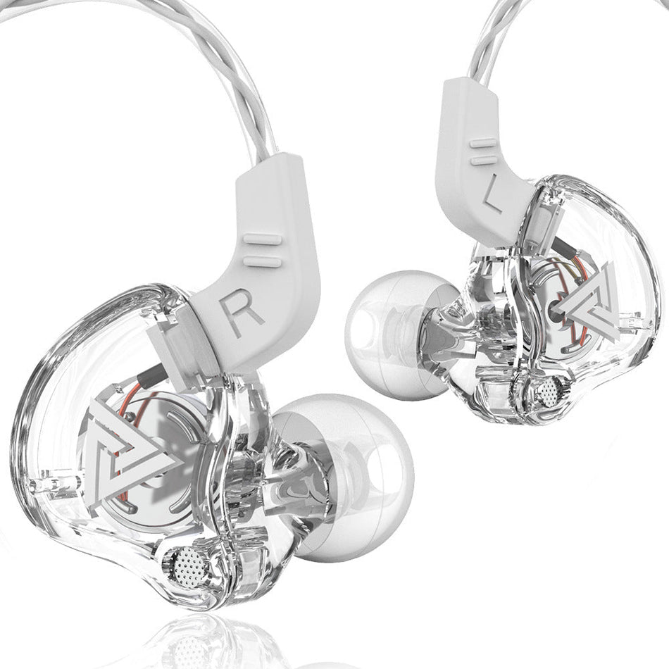 STOCK-QKZ AK6 Sports In-Ear Wired Headphones: Mic & Subwoofer