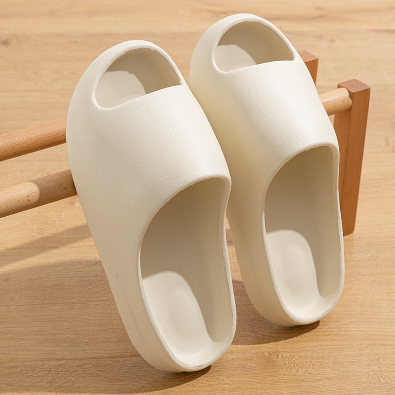 Unisex Glossy EVA Thick Sole Non Slip Slide Slippers
