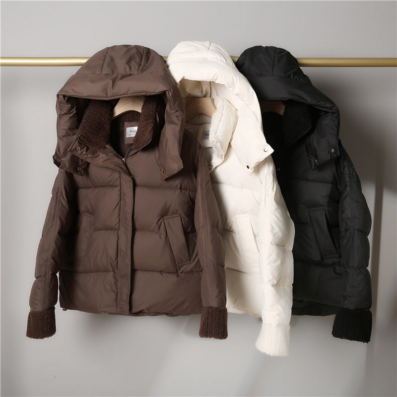 Maillard Coffee Down Cotton Jacket