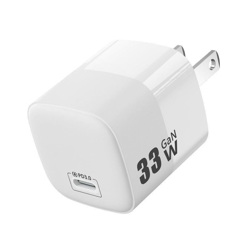 ETL Certified PD30W GaN Fast Charging Ice Cube Charger