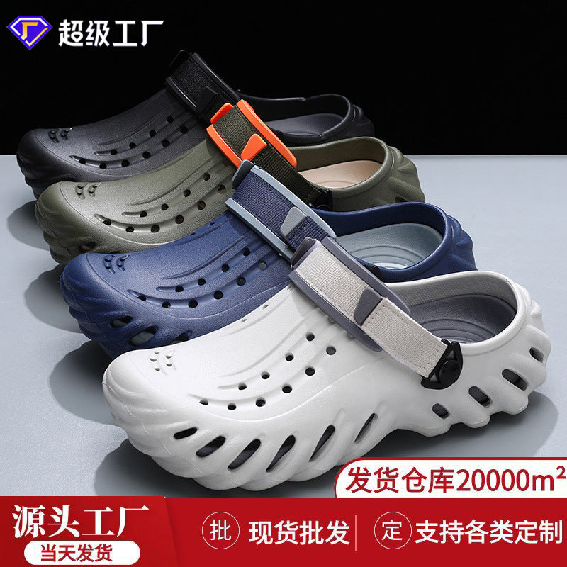 Men’s Summer Clogs – Thick-Soled, Non-Slip EVA Sandals