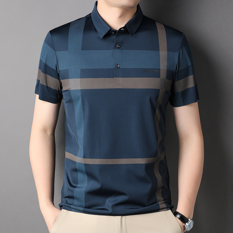 STOCK-Traceless Polo Shirt – Soft & Sleek for Summer 2025