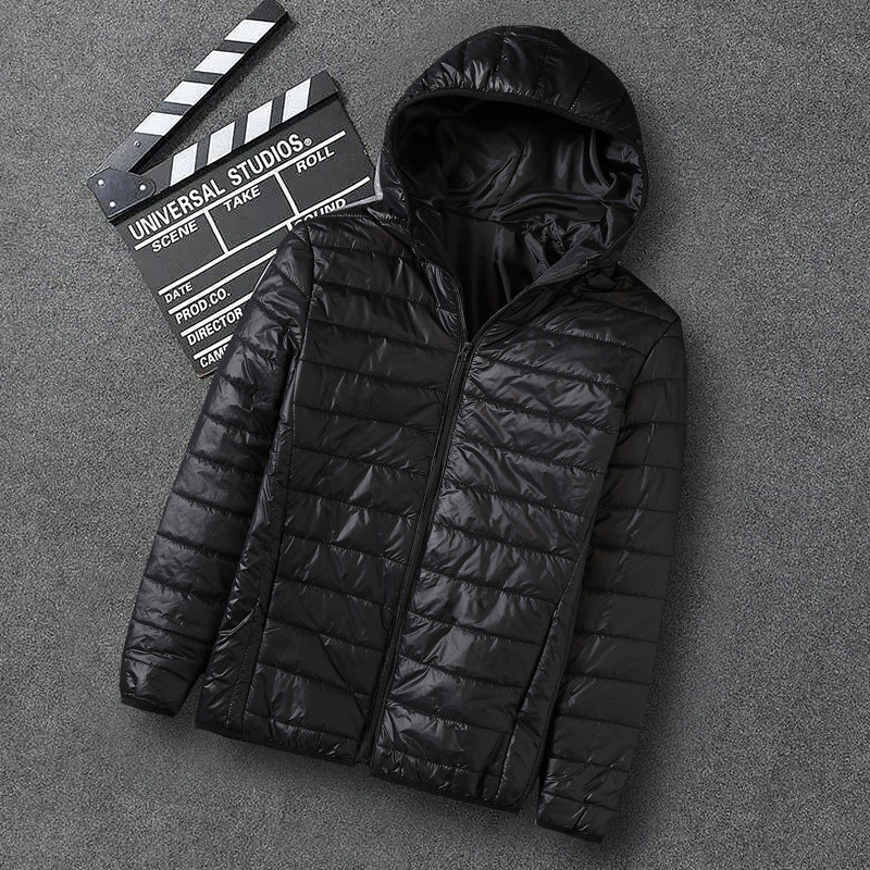Men’s 2023 Lightweight Down Cotton Jacket – Trendy & Warm