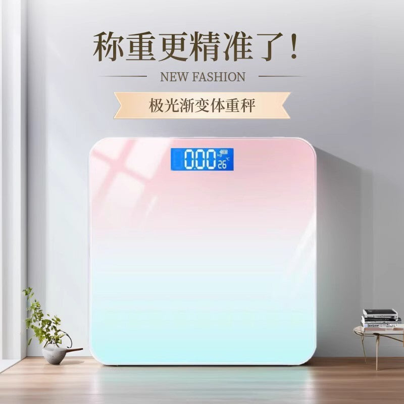 Household Rechargeable Smart Body Fat & Weight Scale